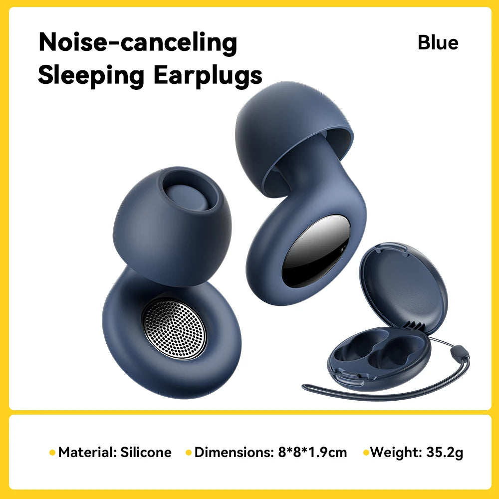 ESSAGER Sleep Earplugs – Silicone, Noise Cancelling