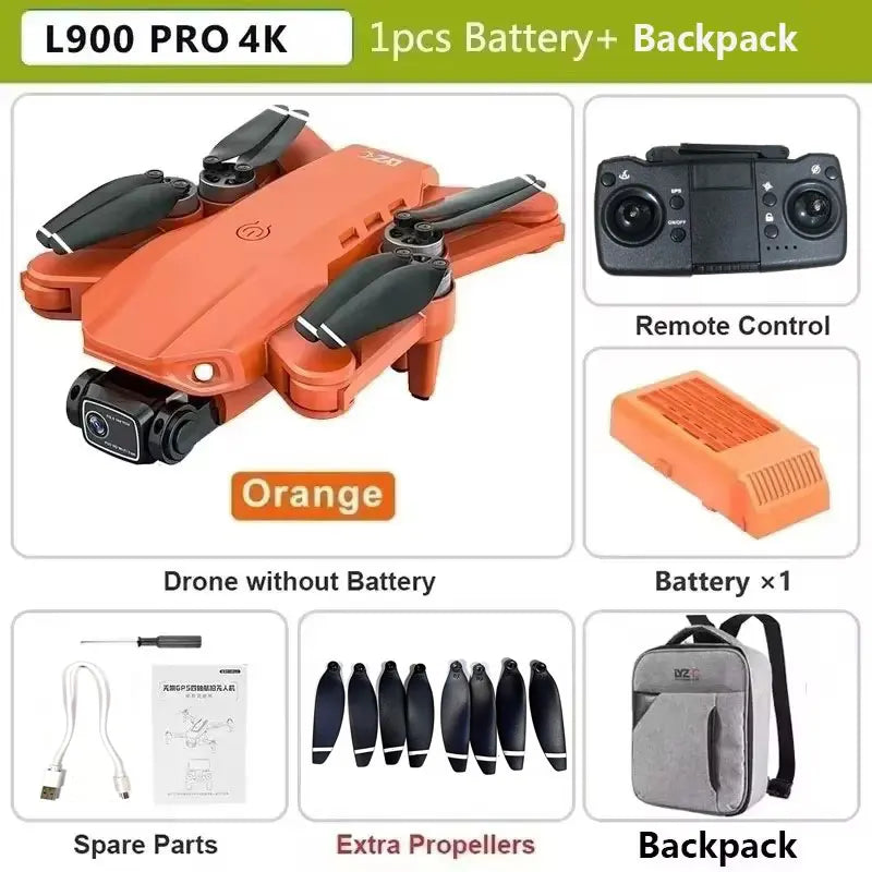 L900 Pro MAX 4K GPS Drone – Brushless Motor