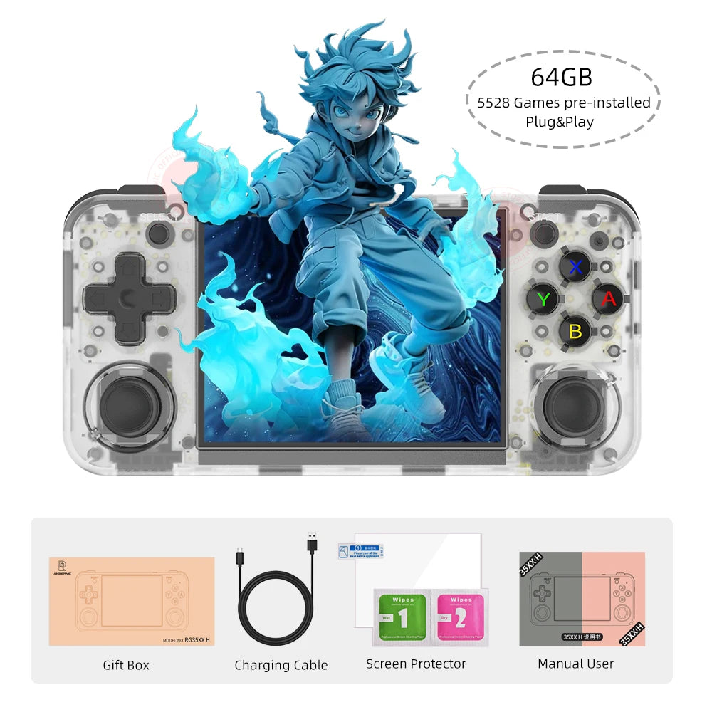 Anbernic RG35XX H Retro Game Player – 5000+ Games