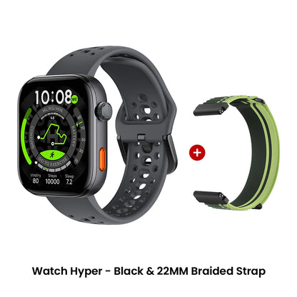HAYLOU Watch Hyper | 1.97" AMOLED Dual-Band GPS Smartwatch