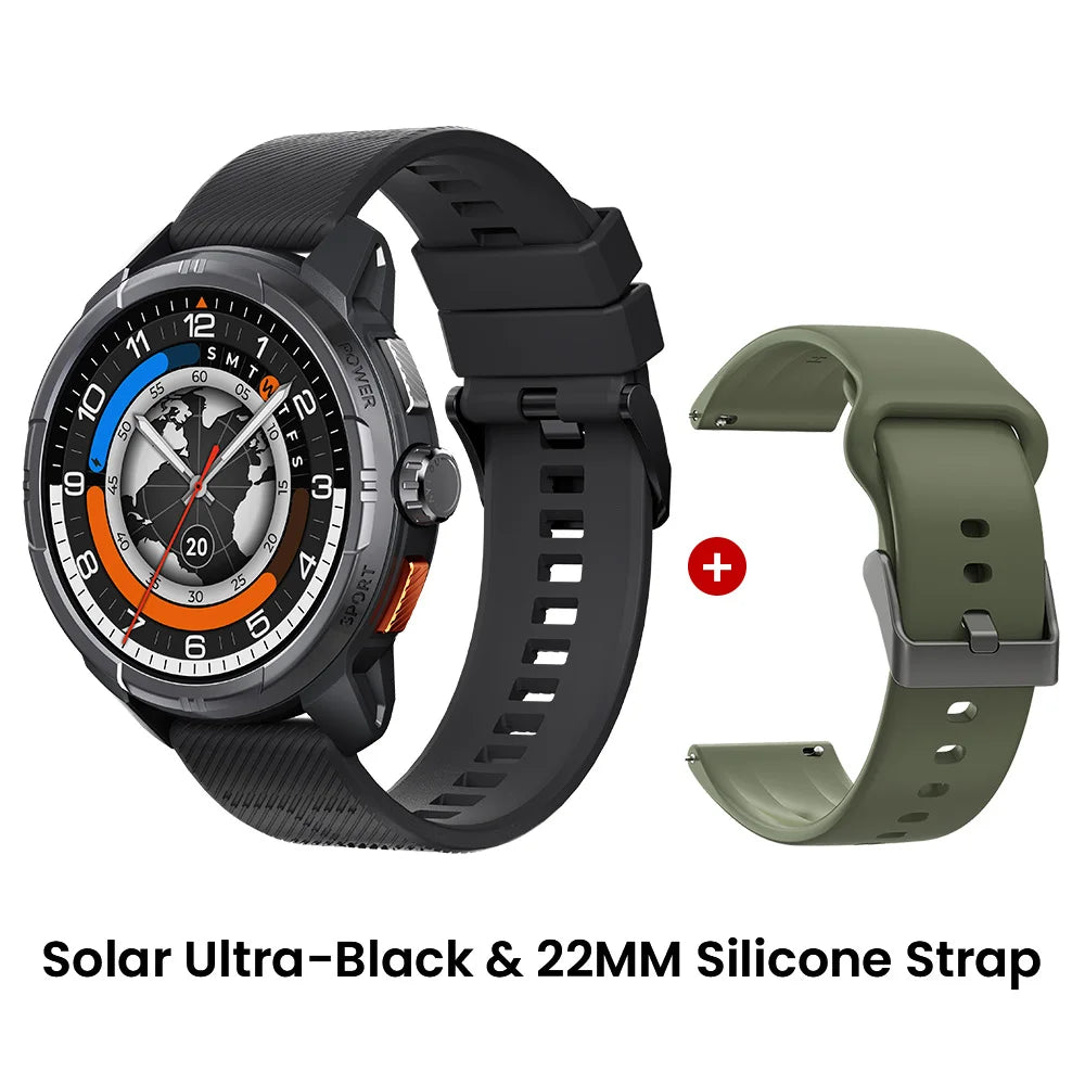 HAYLOU Solar Ultra GPS Smartwatch | 1.6" AMOLED 5ATM