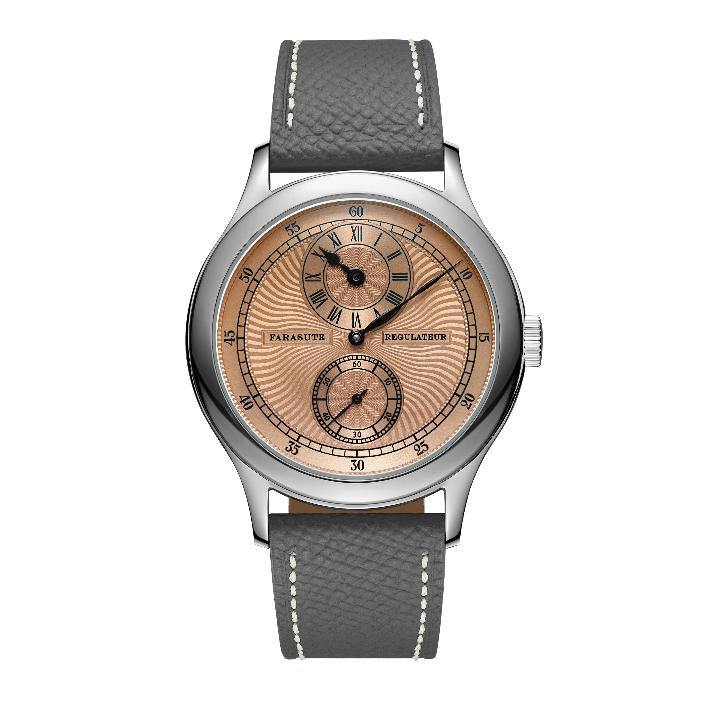 FARASUTE Fashion Seagull Manual Movement Mechanical Wristwatch For Men Sapphire Crystal Stainless Steel Watch Men Reloj Hombre
