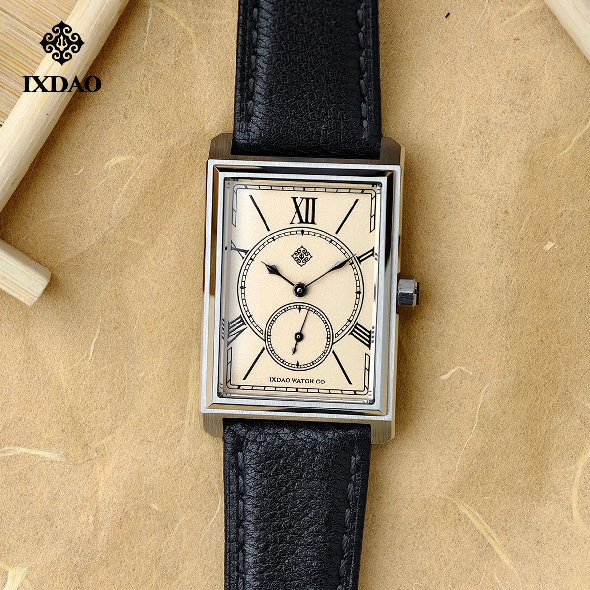 2026 New IX&DAO Men Quartz Watch Square Neutral Clock Stainless Steel Sapphire Glass Swiss Movement 5Bar Waterproof Reloj Hombre