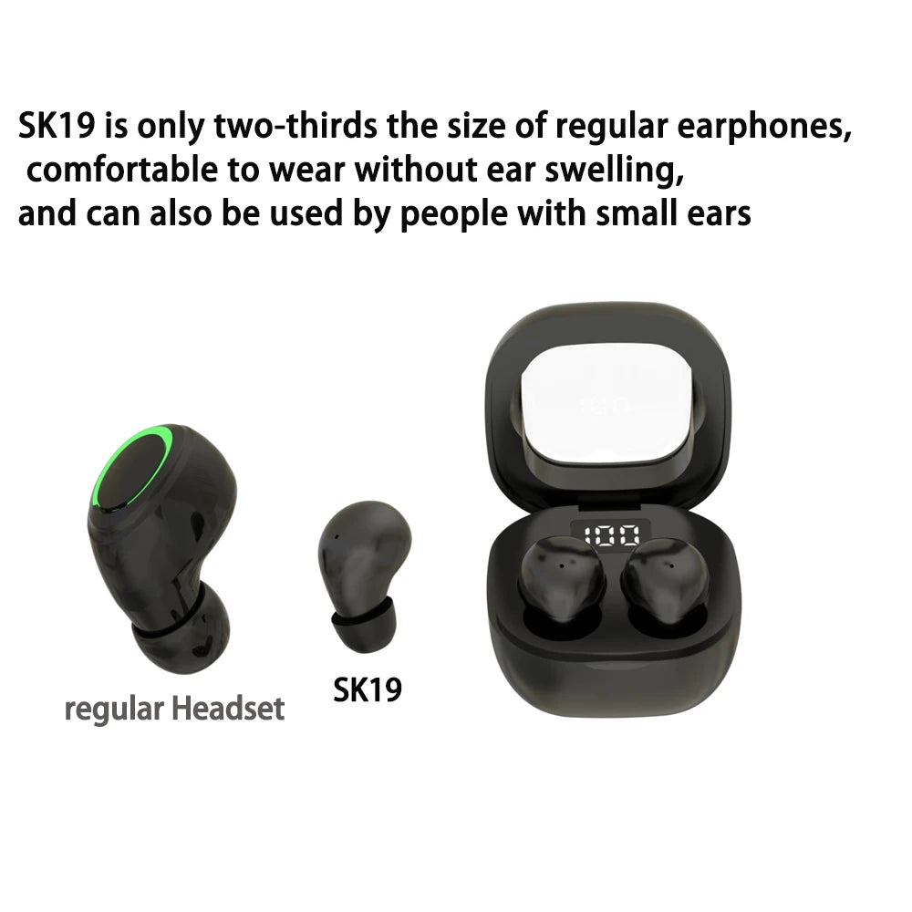 Mini Sleep Earbuds – Wireless, Invisible, Noise Reduction