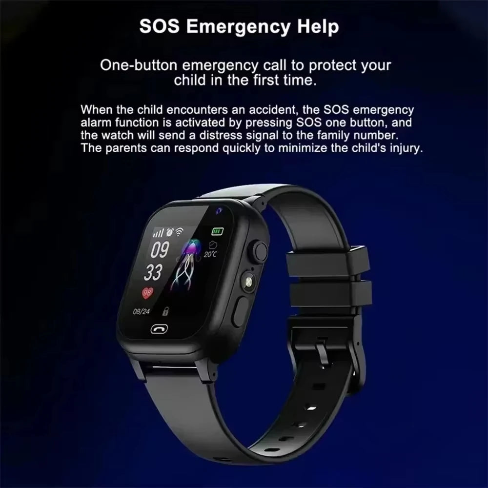Lenovo Kids GPS Smart Watch | SOS Call & Camera
