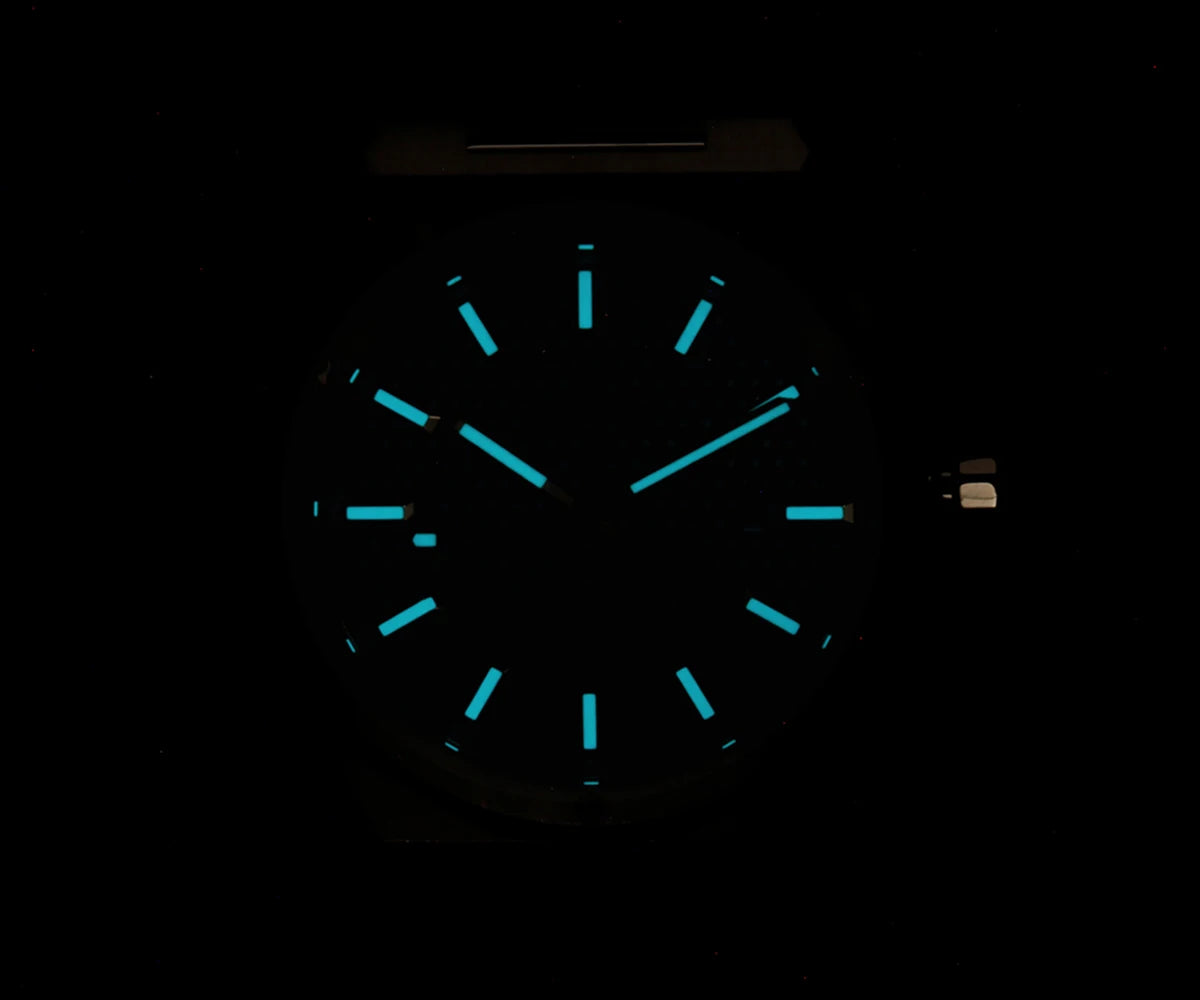 Cronos New Rhombus Perlage 39mm  Skeleton Dial PT5004 Miyota 90S5 See-through Caseback Men Automatic Wristwatches 10ATM Lumious