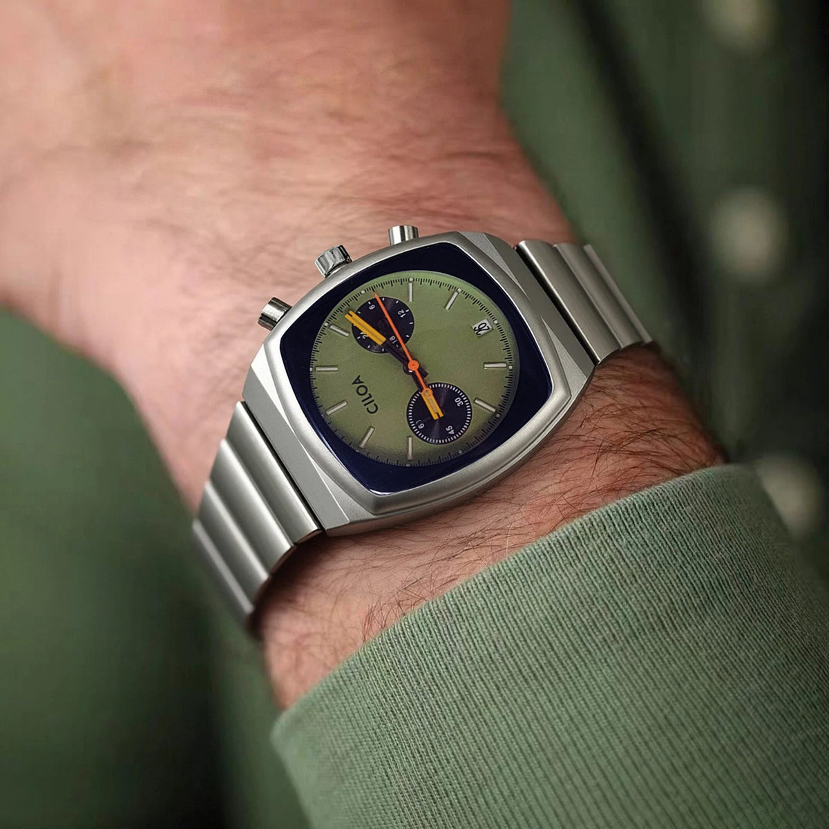 CILOA 503 Stainless Steel Quartz Watch – Business & Casual
