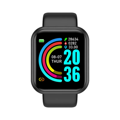 Y68 Color Screen Smartwatch | Fitness & Sleep Tracker