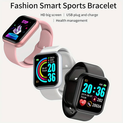 Y68 Smartwatch | Fitness Tracker for Android & iOS