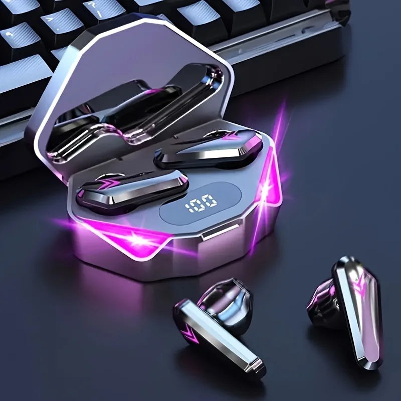 X15 TWS Wireless Earbuds – LED Charging Case, Built-in Mic, Touch Control