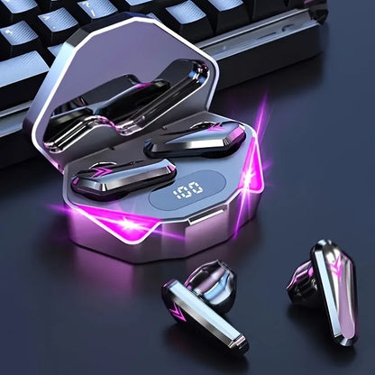 X15 TWS Wireless Earbuds – LED Charging Case, Built-in Mic, Touch Control
