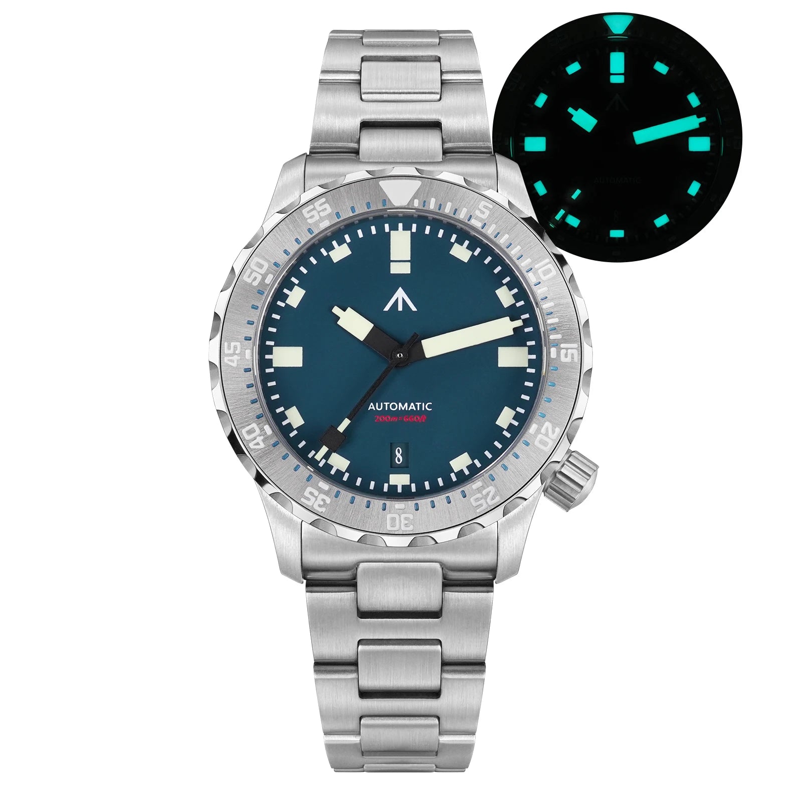 MILITADO ML20 Automatic Diver Watch – 39mm PT5000, Sapphire Crystal, 200m