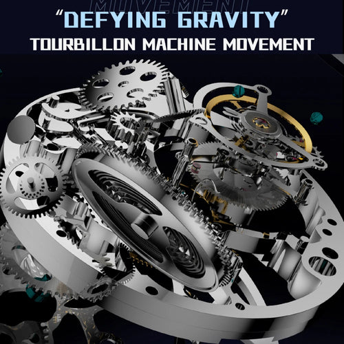 AESOP 7025 Flying Tourbillon Movement Watch Brand For Men Skeleton Mechanical Luxury Watches Wterproof Wristwatches Sapphire