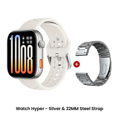 HAYLOU Watch Hyper | 1.97" AMOLED Dual-Band GPS Smartwatch