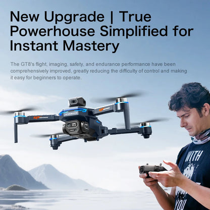 GT8 Pro 8K GPS Drone – 360° Obstacle Avoidance