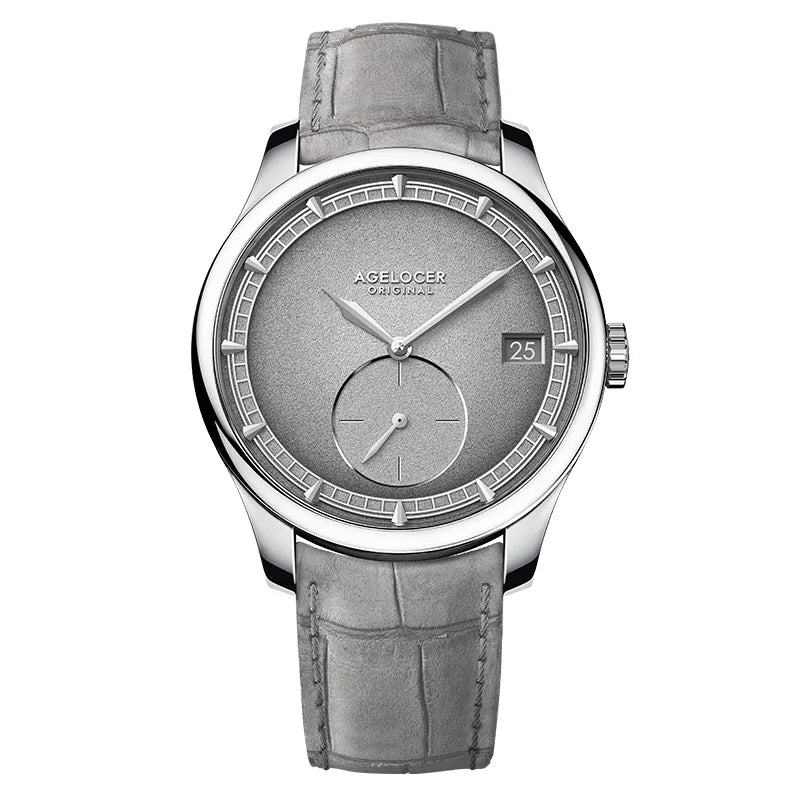 AGELOCER Petite Seconde Automatic Watch – In-House Movement, Luxury Men's Timepiece