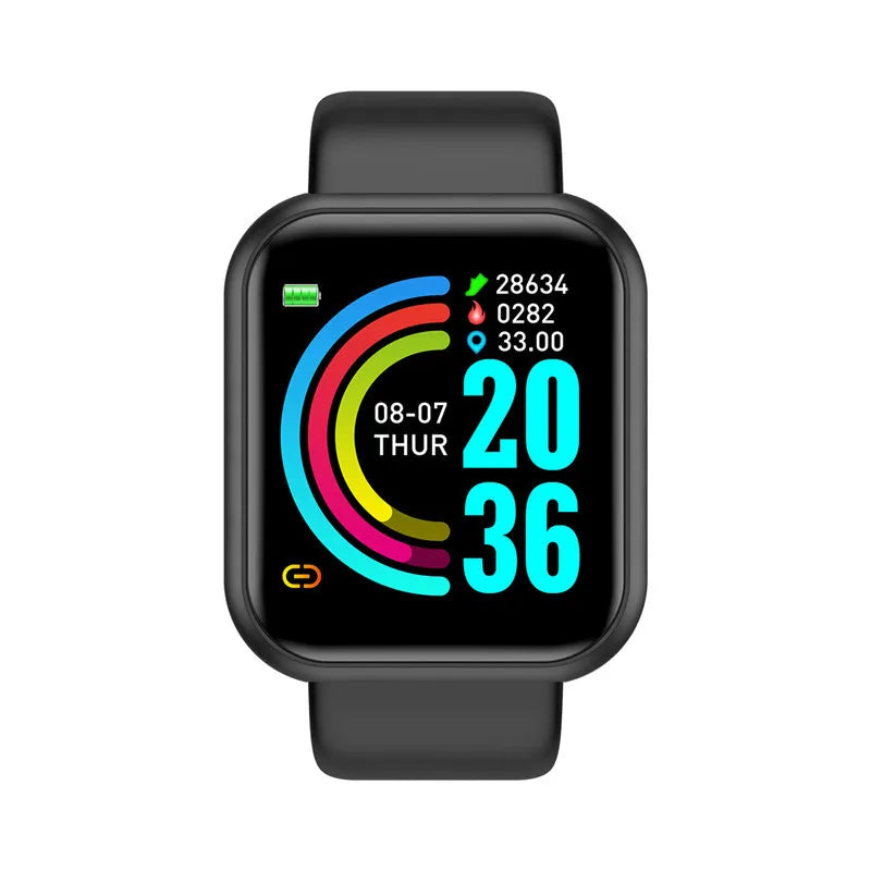 Y68 Smartwatch | Fitness Tracker for Android & iOS