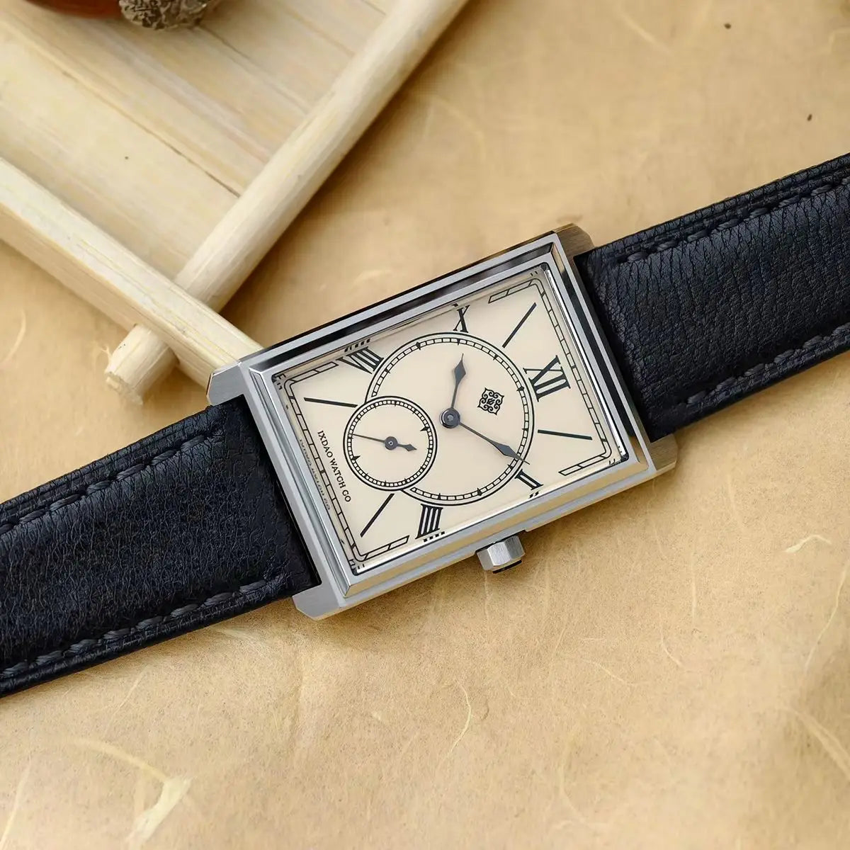 2026 New IX&DAO Men Quartz Watch Square Neutral Clock Stainless Steel Sapphire Glass Swiss Movement 5Bar Waterproof Reloj Hombre