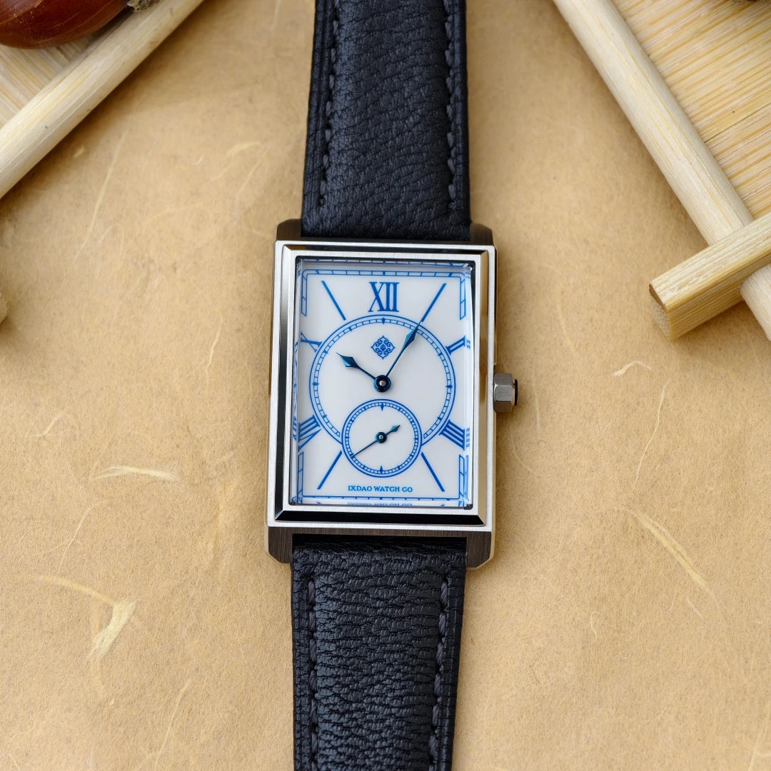 2026 New IX&DAO Men Quartz Watch Square Neutral Clock Stainless Steel Sapphire Glass Swiss Movement 5Bar Waterproof Reloj Hombre
