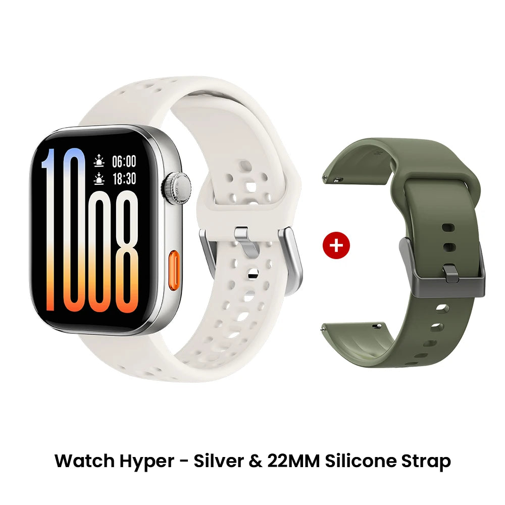 HAYLOU Watch Hyper | 1.97" AMOLED Dual-Band GPS Smartwatch