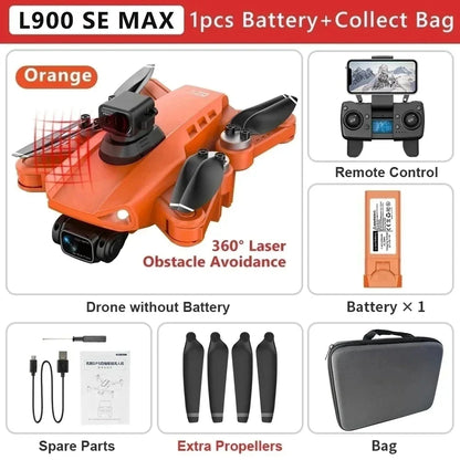 L900 Pro MAX 4K GPS Drone – Brushless Motor