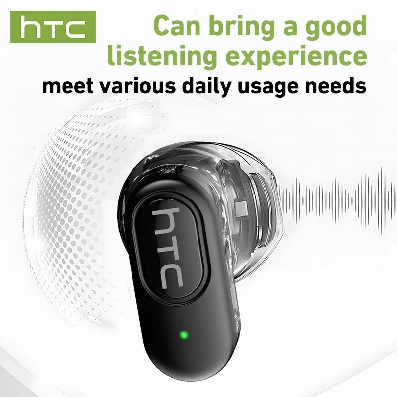 HTC NE51 – AI Translator TWS Earbuds, Ultralight