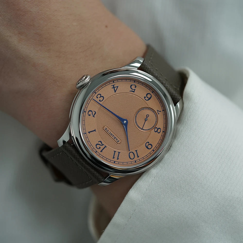 FARASUTE Retro Manual Mechanical Watch – 80-Hour Power Reserve, Small Seconds