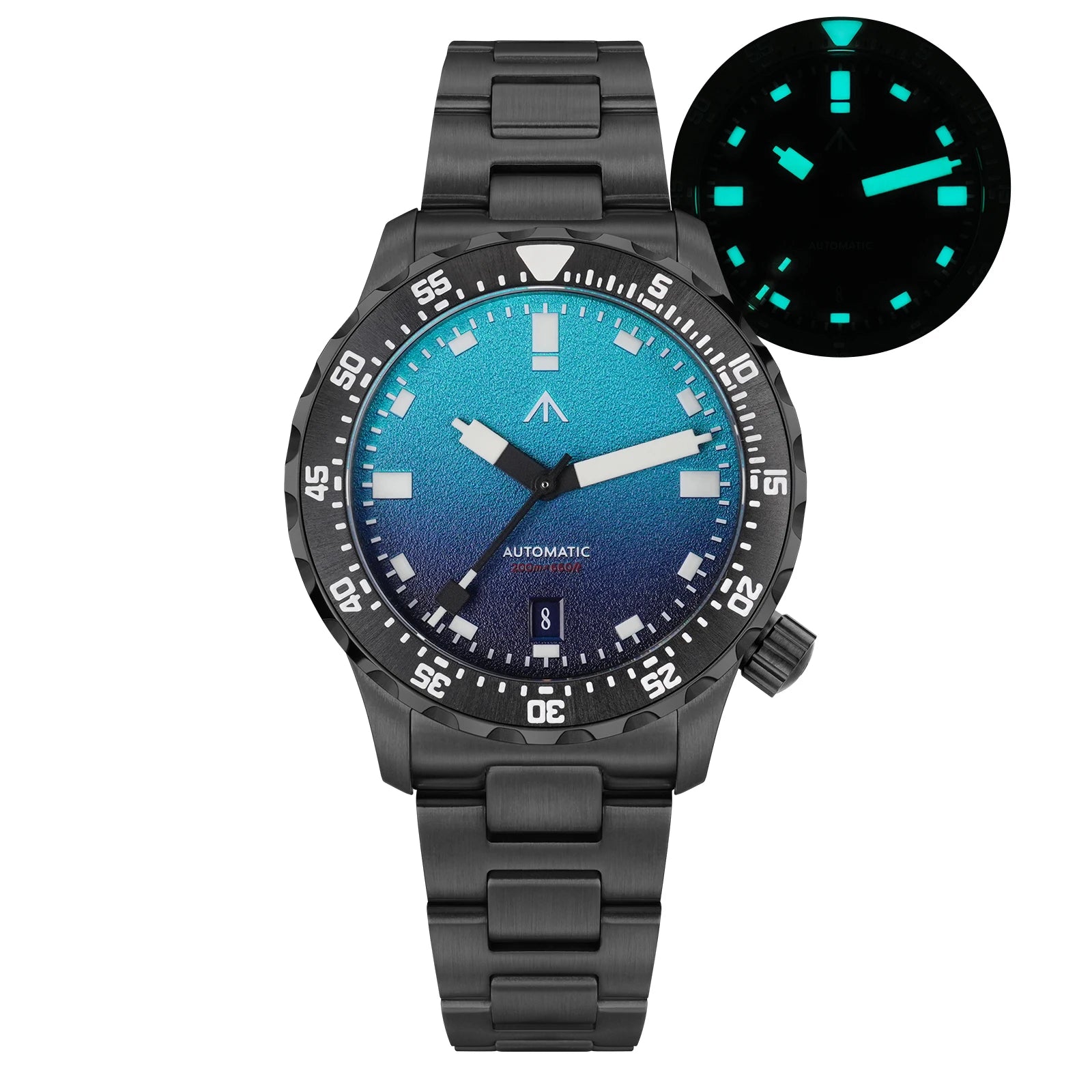 MILITADO ML20 Automatic Diver Watch – 39mm PT5000, Sapphire Crystal, 200m