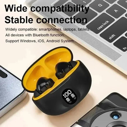 EOENKK 895B Wireless Earbuds – Bluetooth, LED Battery Display Case
