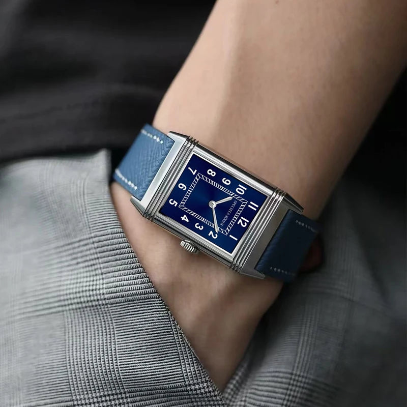 Specht & Söhne Overturn Square Watch – Ultrathin Quartz, 25.5mm