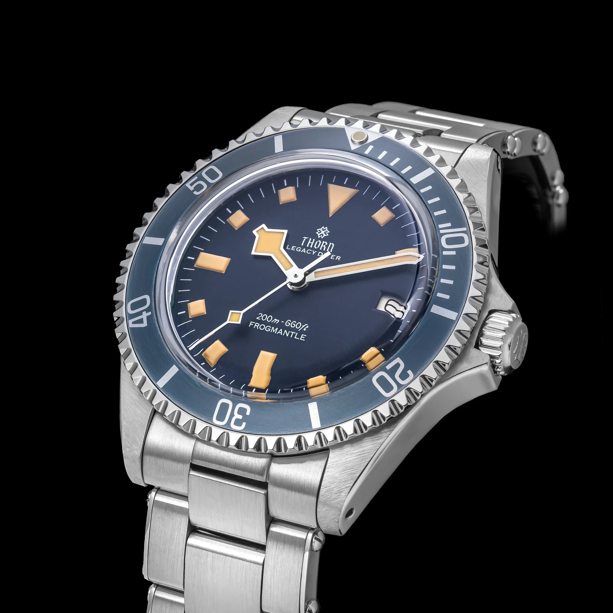 THORN T023 V4 Automatic Diver Watch – 40mm PT5000, Sapphire, 200m Waterproof