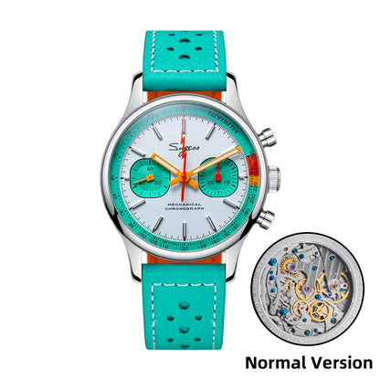 Sugess Pilot Chronograph Watch – ST19 Swanneck Movement