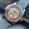Pierre Paulin Jumping Hour Watch – Salmon Dial, ST17 Automatic, 38mm, Date