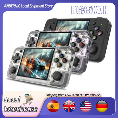 ANBERNIC RG35XX H Retro Handheld Console – 3.5" IPS