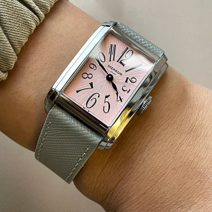 MERKUR NH05 Rectangle Retro Automatic Watch – Sapphire, NH05 Movement