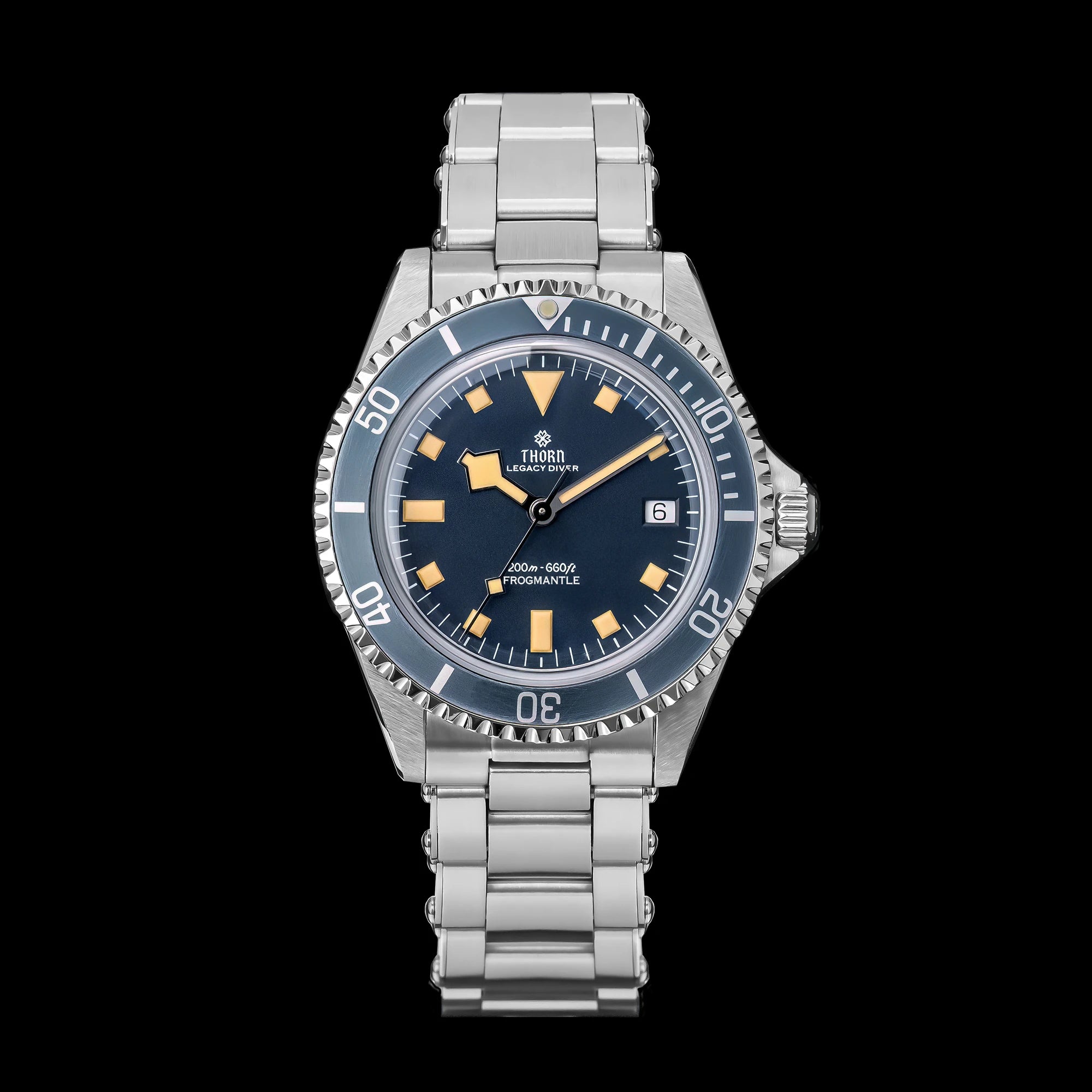 THORN T023 V4 Automatic Diver Watch – 40mm PT5000, Sapphire, 200m Waterproof