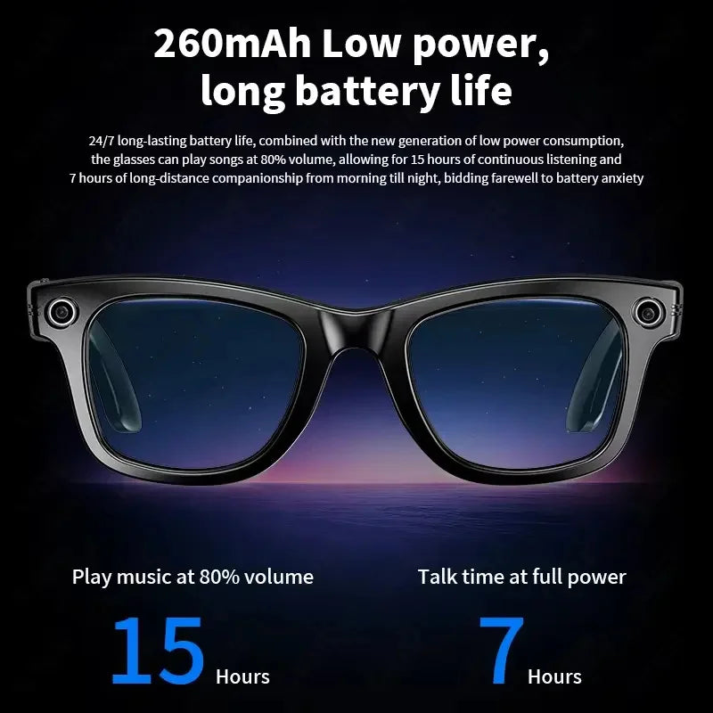 Meta AI Smart Glasses | 13MP Camera & Bluetooth