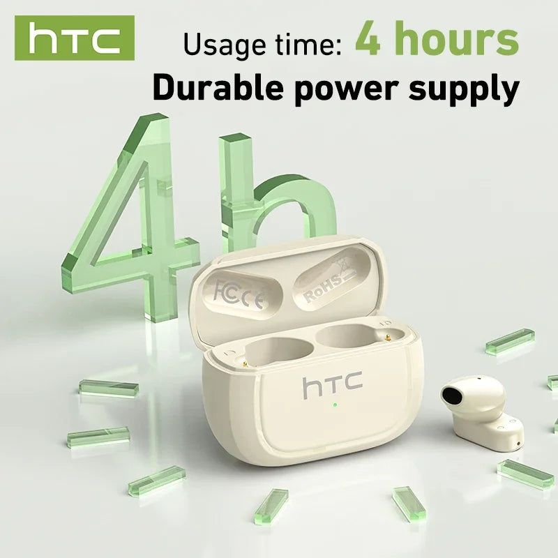 HTC NE51 – AI Translator TWS Earbuds, Ultralight