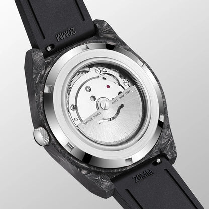 TIME TOKEN Carbon Fibre Automatic Sport Watch – Sapphire, 100m, Miyota or 2813