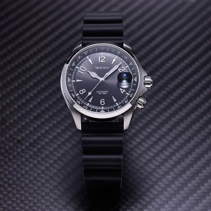 Milifortic S089 Field Sport Watch – 39.5mm Automatic, Compass Bezel, Sapphire