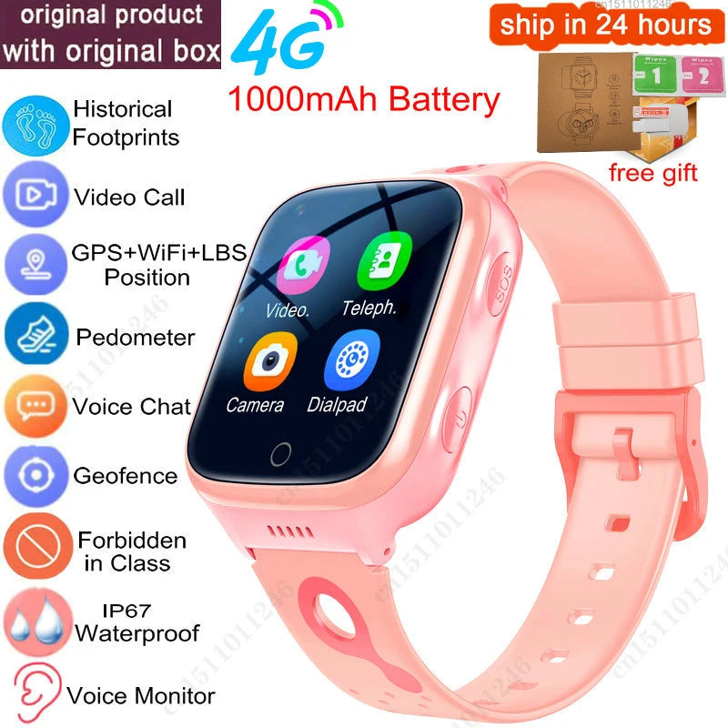 KGG 4G Kids Smart Watch | GPS WiFi Video Call & SOS