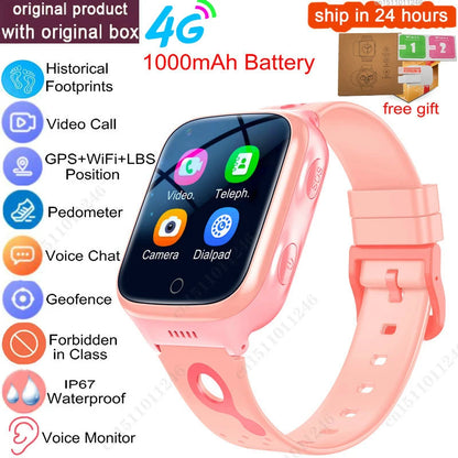 KGG 4G Kids Smart Watch | GPS WiFi Video Call & SOS