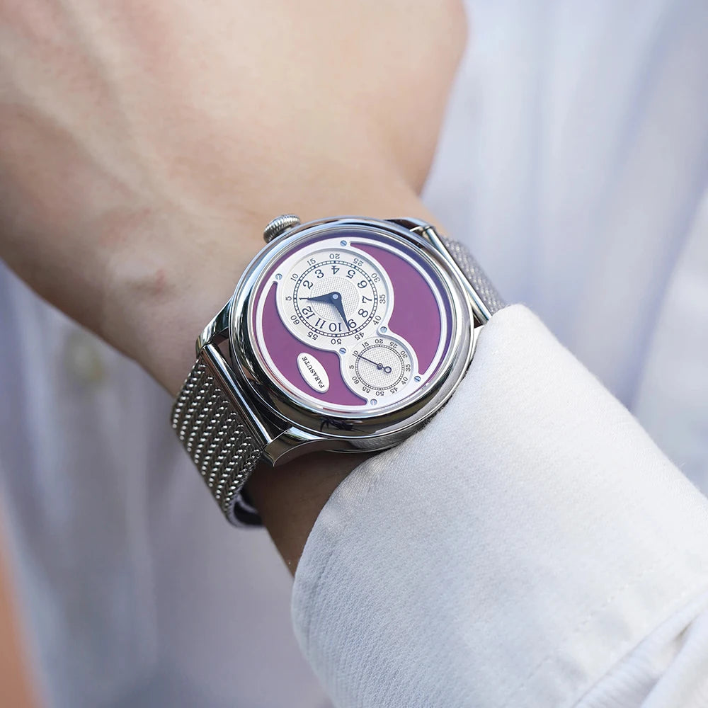 FARASUTE Casual Automatic Mechanical Watch – Sapphire, Stainless Steel, 5Bar