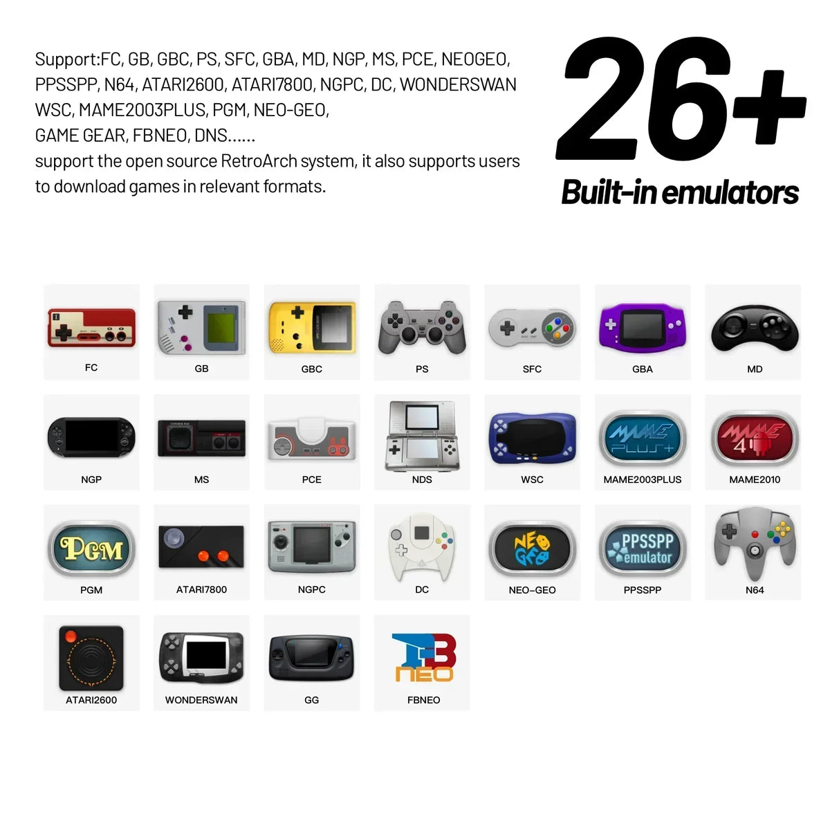 Trimui Smart Pro Handheld Console – RGB Lighting