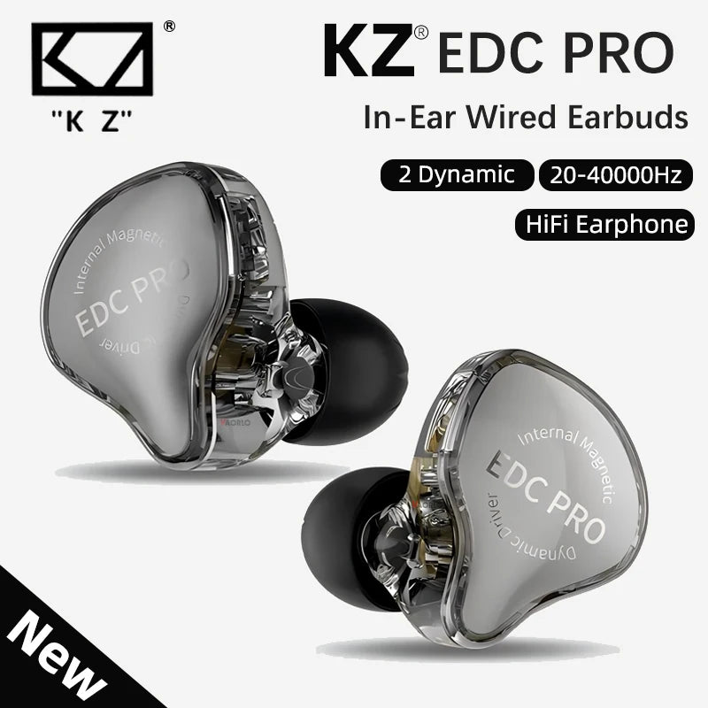 KZ EDC Pro – HiFi Wired In-Ear Monitor