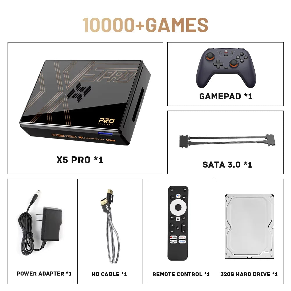 Kinhank Super Console X5 PRO – 10,000+ Games