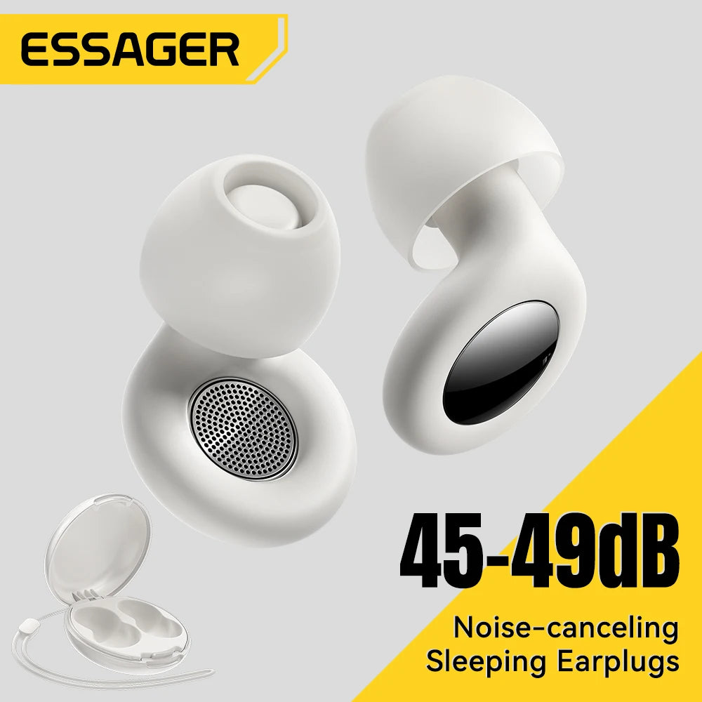 ESSAGER Sleep Earplugs – Silicone, Noise Cancelling