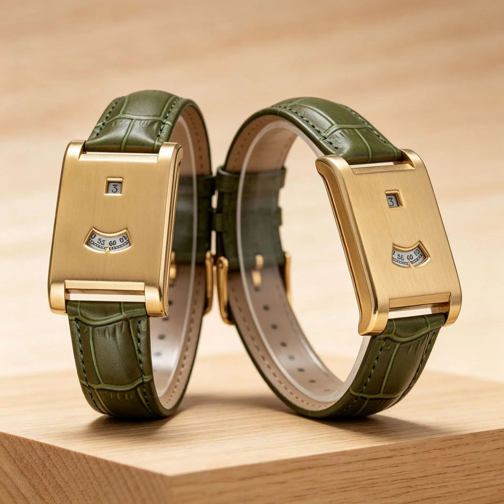 New Watch Fashionable Simple Light Luxury High End Square Watch Leather Strap for Men and Women Couple Quartz Clock Wristwatches