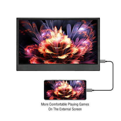 Anmite 15.6" Portable Touch Monitor – 1080P HDR, USB-C