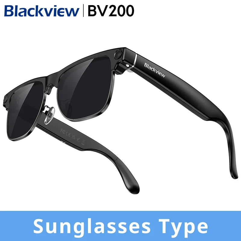 Blackview BV200 Smart Glasses | 8MP 4K Camera & AI Translation